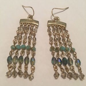 Chandelier earrings from Banana Republic